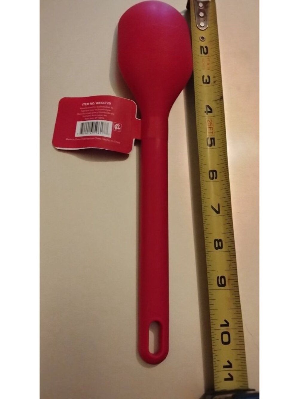 CWC Silicone Spoon Pink Cook With Color Kitchen Utensil - Picture 4 of 6